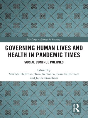 cover image of Governing Human Lives and Health in Pandemic Times